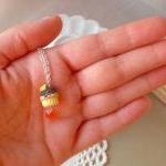 Cupcake necklace for kids, ..