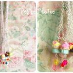 Cupcake necklace for kids, ..